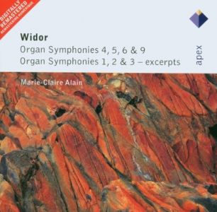 Marie-Claire Alain - Widor : Organ Symphonies Nos 4 - 6 & 9, Organ Symphonies 1 - 3 [Excerpts]