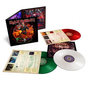 Iron Maiden - Nights of the Dead,Legacy of the Beast: Live (Red/White/Green Vinyl)