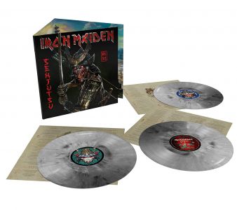 Iron Maiden - Senjutsu Silver & Black Marble (Vinyl)