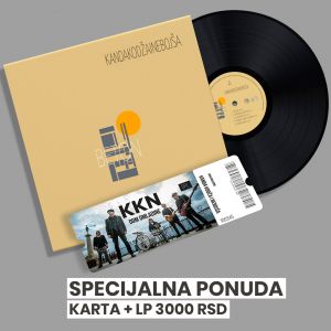 Kanda Kodža i Nebojša - Ploča BETON + karta za koncert 