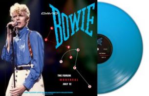 David Bowie - LIVE AT THE FORUM IN MONTREAL 12TH JULY 1983 (Blue Vinyl)