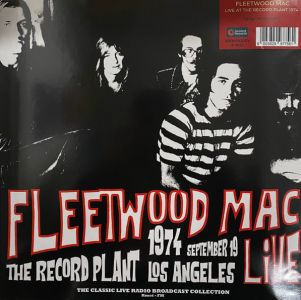 Fleetwood Mac - LIVE AT THE RECORD PLANT 1974 (RED VINYL)