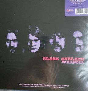 Black Sabbath - PARANOIA - BBC SUNDAY SHOW, LONDON 1970 (PURPLE Vinyl)